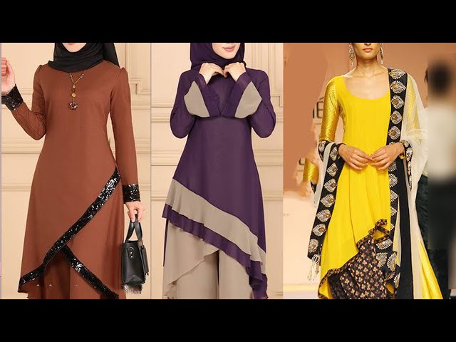 High low kurti Design |Latest KurtiDesign|Up Dawn Kurti Salwar Suit Designs ||kurti designs newstyle - YouTube