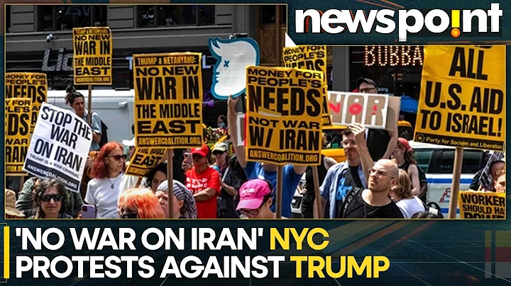 Israel-Iran War: Anti-Trump Protests Erupt Across U.S. After Strikes On Iran | WION Newspoint