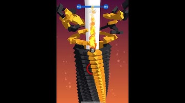 Stack Ball ⚽️ 💣 3D Level 955 Gameplay (iOS,Android) #shorts #stackball3d #stack-ball