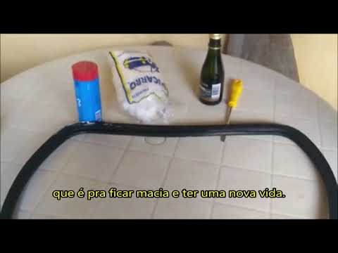 Vídeo: Como Amaciar Renda De Borracha