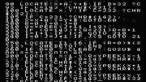 豊四季TINY BASIC for STM32F103 に"LIGHTS OFF"を移植してみた