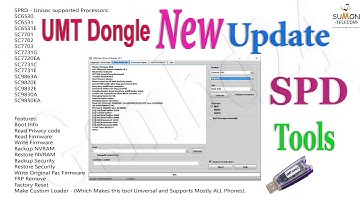 UMT Dongle New Update SPD Tools / Ultimate Unisoc Module v0.1