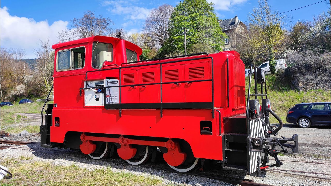 Train de La Mure Arrivée d'un locotracteur
