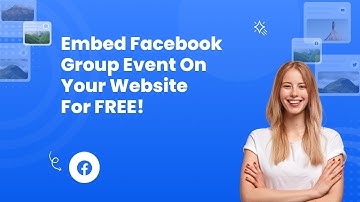 How to embed Facebook group event (one event) on website?