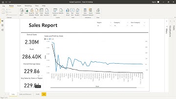 Exploratory Data analysis of Sample super store Using power BI  #GRIPDEC20
