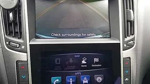 Q50 intouch Backup Camera