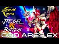 La review univers seiya  saint seiya myth cloth  god ares saga ex jmodel vs bandai