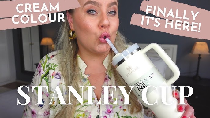 Stanley Adventure Quencher Travel Tumbler Cream Unboxing and Review 