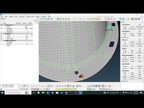 Cách dùng ANSA cơ bản ( Ver 24.1) - Bài 2.1: 2D Mesh Shell ( Chi tiết Metal)