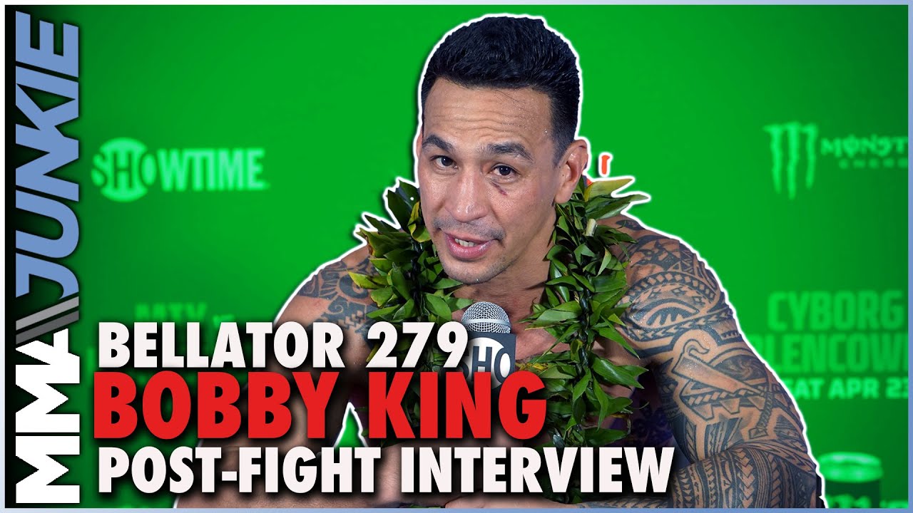 Bobby King knew two island boys were going to throw down in win over Keoni Diggs Bellator 279