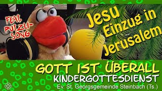 In jerusalem einzug kindergottesdienst jesu Mk 11,1