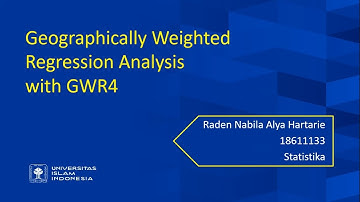 Analisis Regresi Spasial dengan GWR4