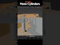 Poolrooms Curved walls (Timelapse) #blender #liminalspace #timelapse