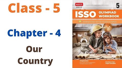ISSO- Social Studies Olympiad Class - 5 | C - 4 | Our Country | By - Sudhir Sir