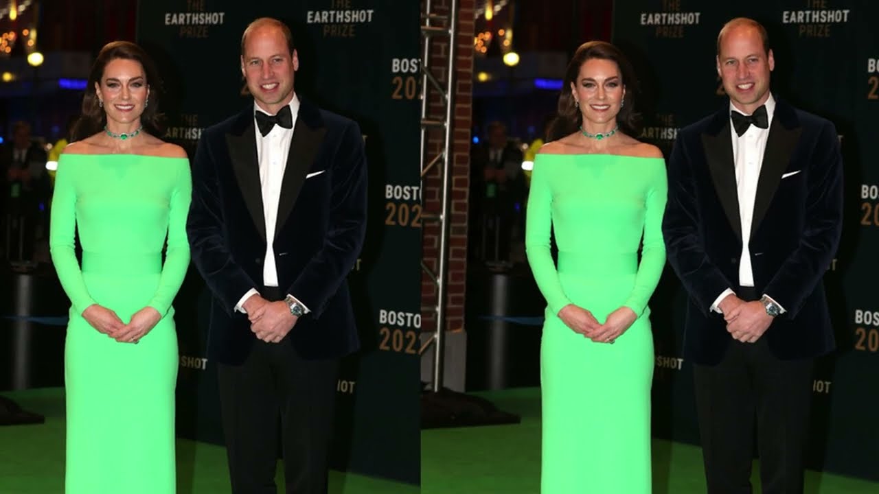 Princess of Wales Kate Middleton Super Gorgeous in a Green Dress