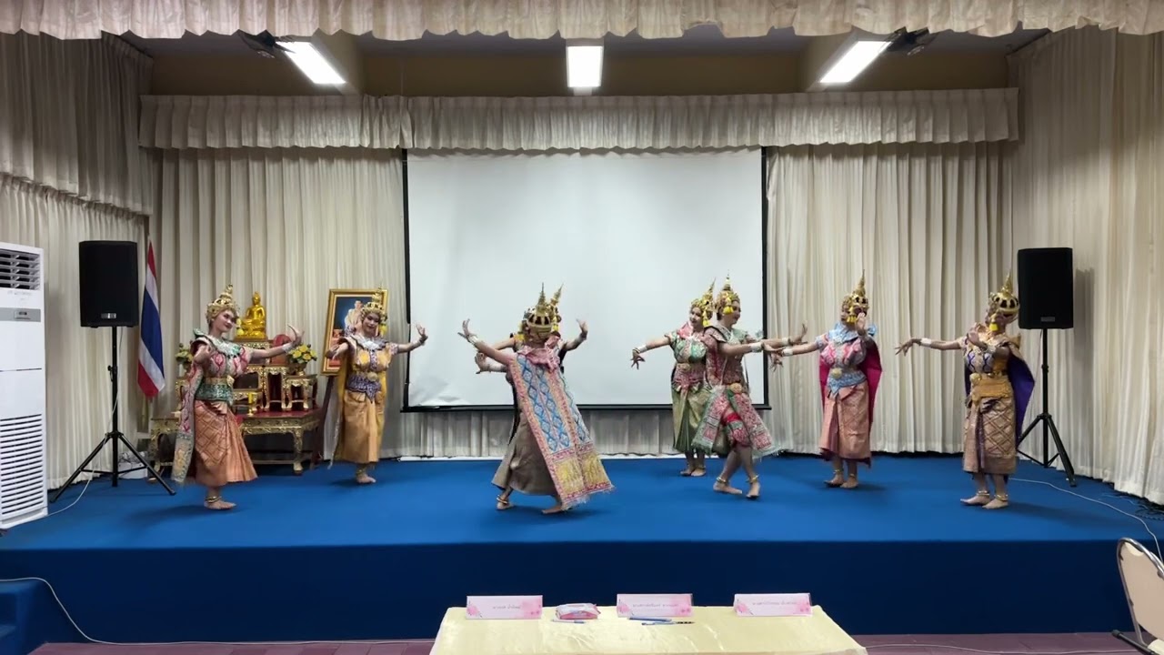 รำพระสุธนเลือกคู่ โรงเรียนดัดดรุณี