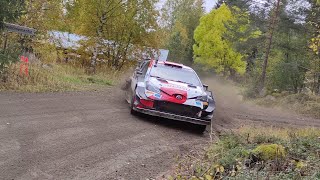 Elfyn Evans Rally Finland 2021 test Toyota Yaris WRC
