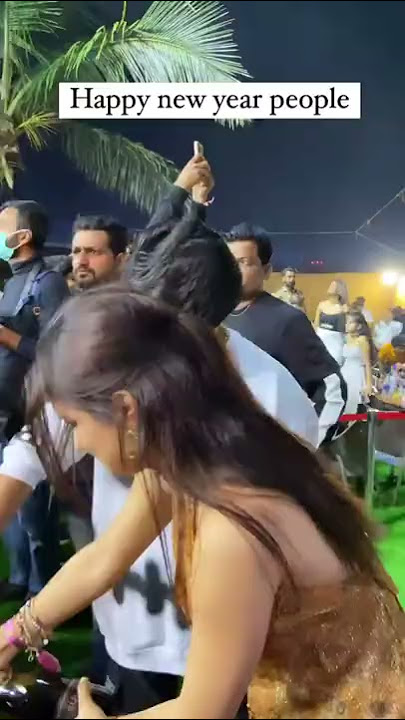 Avneet New Year Celebration 2022 in Goa #youtubeshorts