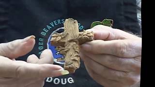 This is a Beginning lesson in woodcarving with a world record holder Doug Ladd. Follow Doug as he shows you how to start carving 