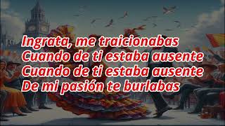 Miguel Aceves Mejia La Malagueña-Letra