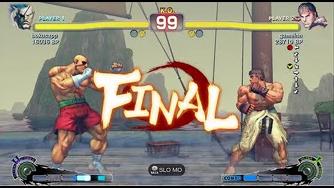 Daigo [Ryu] vs Bonchan [Sagat] SSF4 Japanese Online Ranked Matches - TRUE-HD