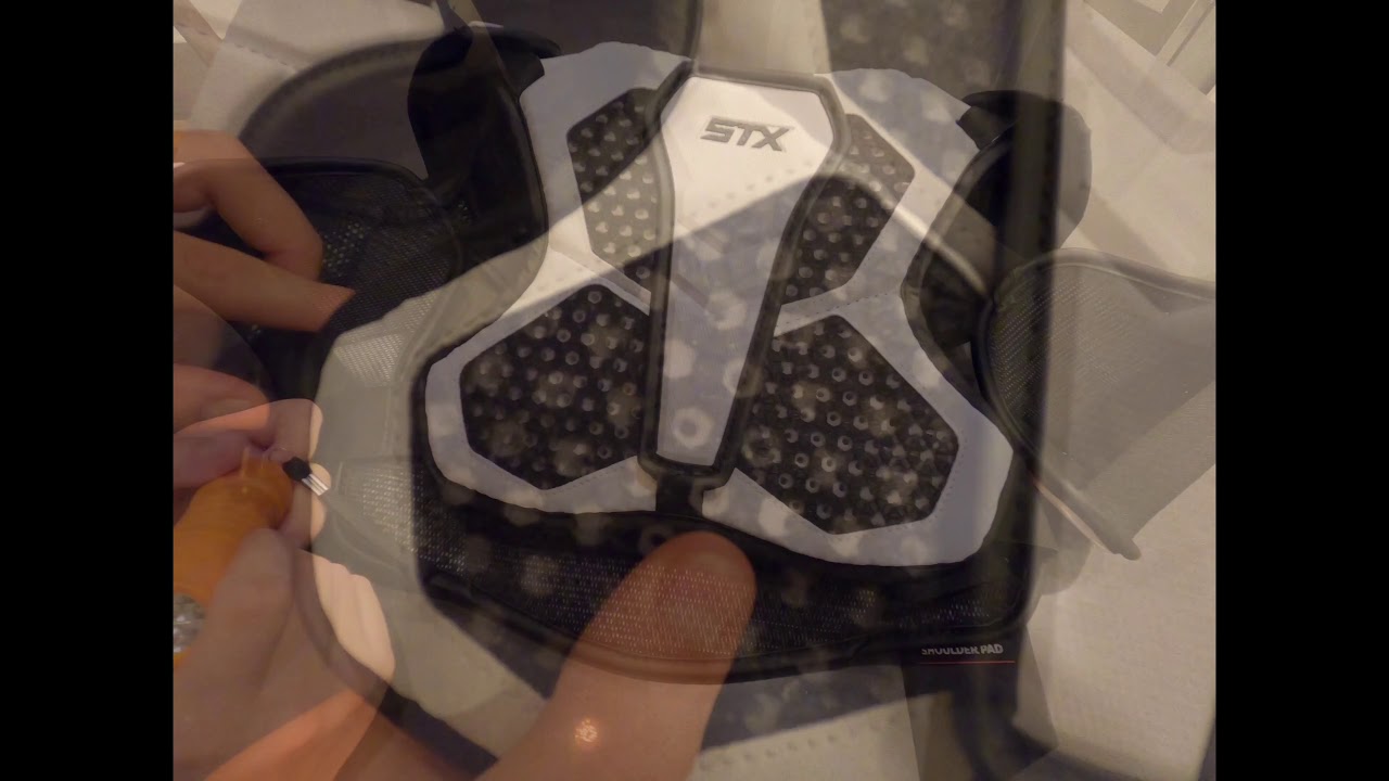 Exclusive Lacrosse STX CELL V (Cell 5) SHOULDER PADS Review YouTube