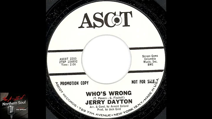 Jerry Dayton - Who_s Wrong - (  )