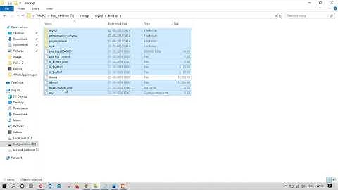 Solution - phpMyAdmin does not open on browser (MySql data Corrupted) @mr.techno-era7474