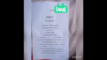 B.Sc 6th sem.complex analysis paper.2022