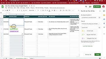 Quản lý công việc bằng Google Sheets trong Doanh Nghiệp