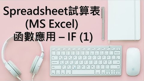 Spreadsheet試算表 (MS Excel) 函數應用 - IF (1)