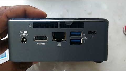 intel NUC7i5 unboxing,ssd upgrade & ram/ memory installation