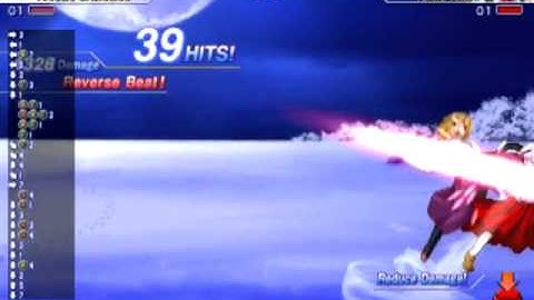 Rekka combo into 623C 4B relaunch into j2B 22A 623C into 4B relaunch