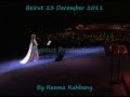 Fayrouz Christmas 23 December 2011 by Reema Rahbany