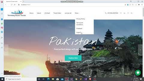 Travel Management System Using MVC .net