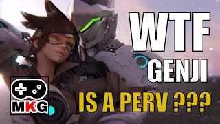 Xim4 - Genji is a perv ( Widow Maker 's butt )
