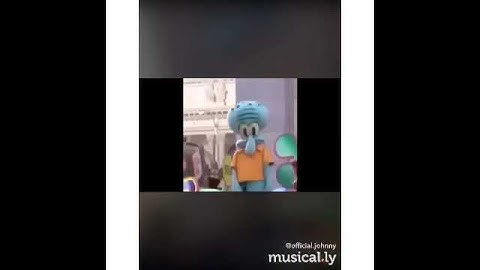 Squidward dabing