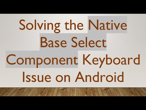 Solving the Native