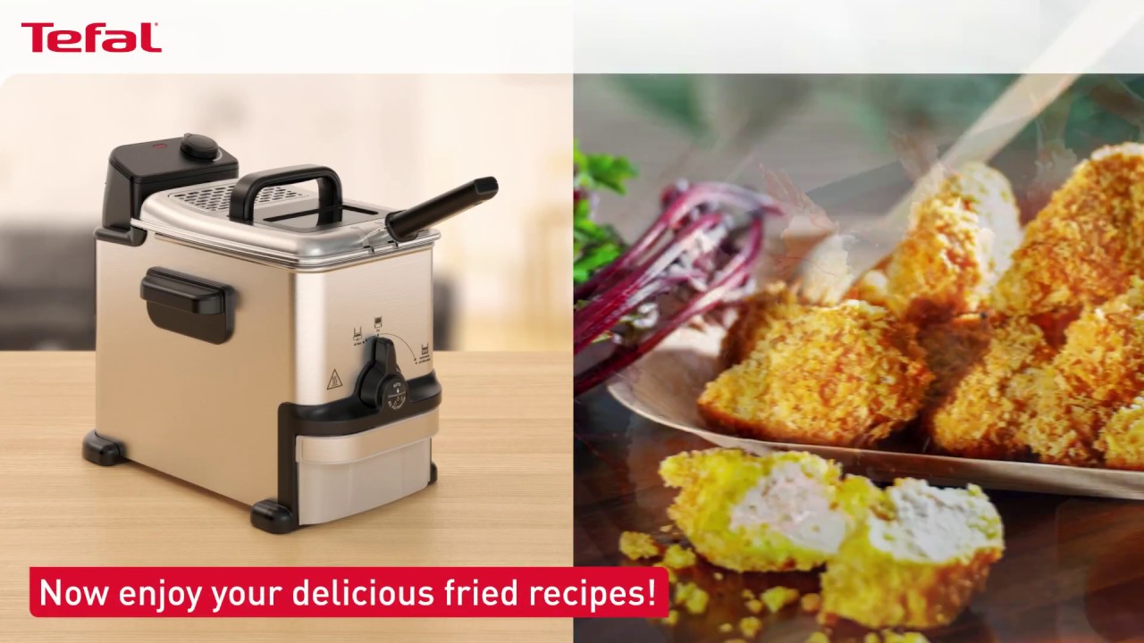 YouTube Fryer Oleoclean Tefal - Compact by