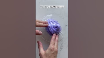 BEST WAY TO MAKE STORE-BOUGHT FLUFFY INFLATABLE BUTTER SLIME #shorts