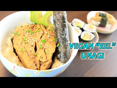 Vegan eel recipe - Japanese unagi