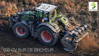 🌲🌳Le PLUS gros BROYEUR de la Gamme FAE  | FENDT 1050 Blindé | SARL DG FORET au Broyage de souches💪🏼