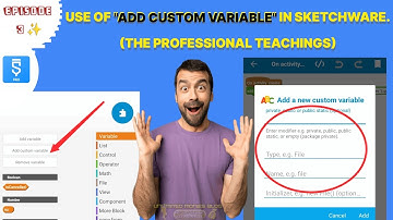 Custom Variables in Sketchware: A Complete Guide