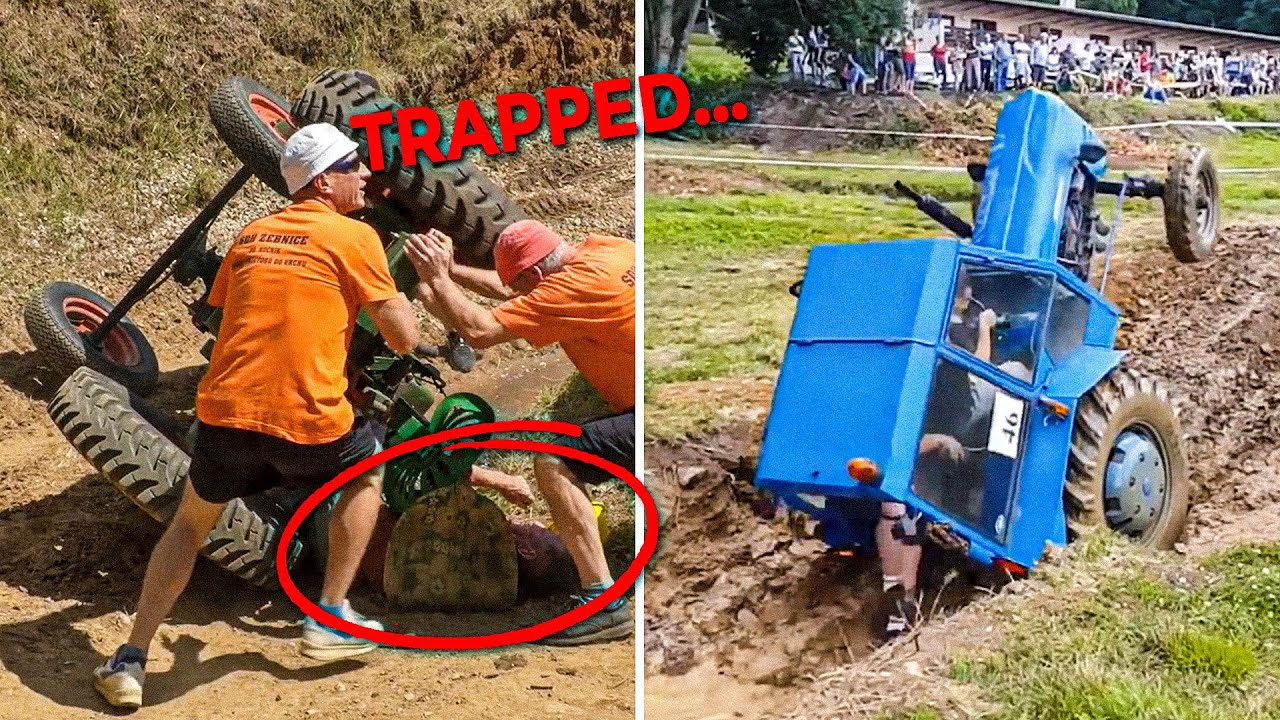 Unbelievable Tractor fails | Extreme Heavy Equipment Idiots at Work #22 ...