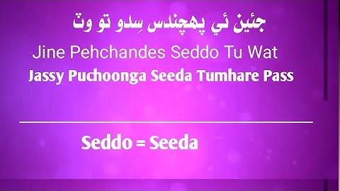 learn sindhi Language Course Through Urdu Hindi Daily Using Words Sindhi to Urdu Sentence
