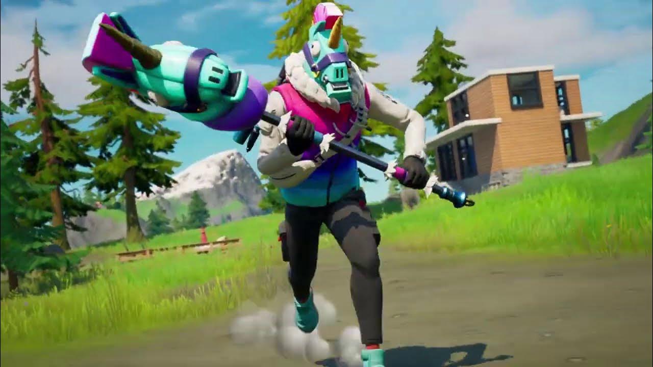 *NEW* LLAMABRO FORTNITE CREW SKIN OFFICIAL TRAILER - YouTube