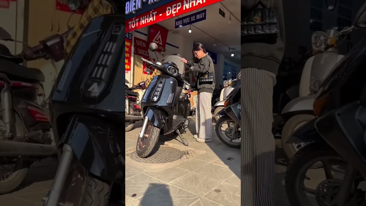 Xe Điện Vespa Vegas Pro – Sang Trọng, Êm Ái, Chuẩn Phong Cách!