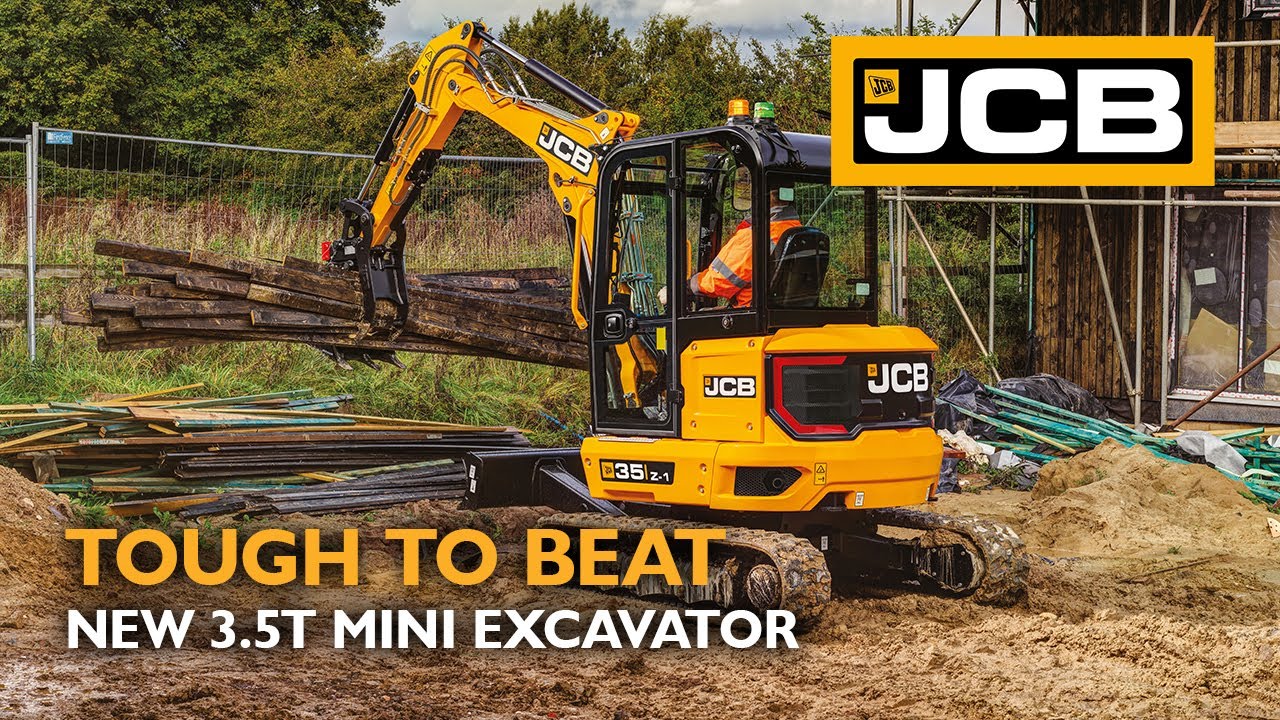 New JCB 35Z1 and 36C1 Mini Excavators Tough to Beat YouTube