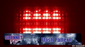 Flash Pattern: Whelen 400 Series Linear Super-LED Lighthead