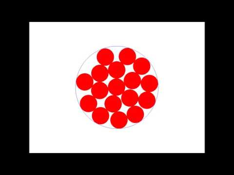 17 unit circle packing